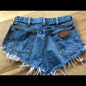 Wrangler High waisted shorts